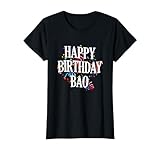 Happy Birthday Bao First Name Girls Colorful Bday Camiseta
