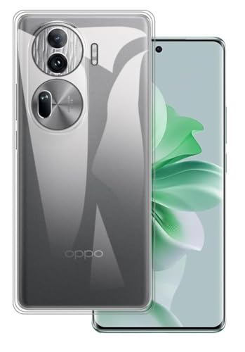 Image of NISHTECH for Oppo Reno 11 Pro 5G (2024) Premium Transparent Hybrid Soft Slim Dust Proof Back Case Cover with Camera Protection