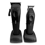 TPOB Play Barber Hair Clippers for Men 7500 RPM with Rubber Black Grips (Blackout Set)