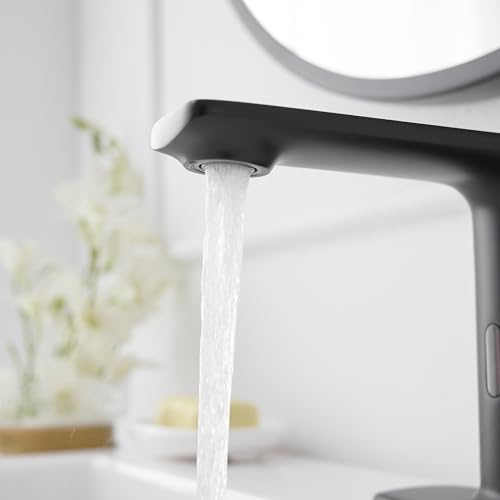 Homevacious HM-718110H-B Black Touchless Sensor Faucets Automatic Sensor Smart Bathroom Wash Basin Sink Faucet thumb #5