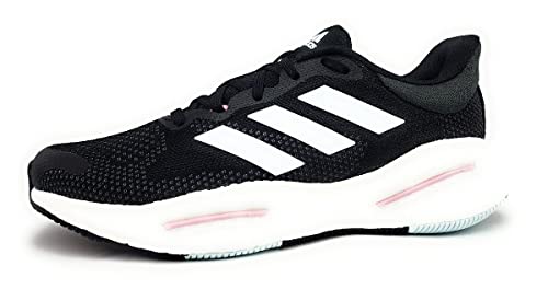 Adidas Women's Solar Glide Running Shoe, Cblack/Almblu/Beampk, 8 UK