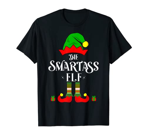 Pijama de Navidad con diseño de Elf de Smartass Camiseta