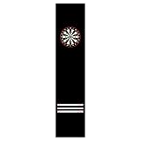 SHFAMHS Rubber Darts Dart Matte mit Ausrichtungsspuren, rutschfest und leicht zu reinigen, bietet perfekte Dämpfung, ideal für Anfänger und Fortgeschrittene Yogis 26 * 118 Zoll