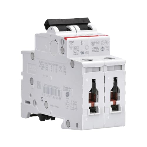 Abb S202 B10 Interruttore Automatico 6KA 2P, White - 6
