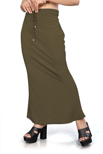 Image of Yashika Present Lycra Saree Shapewear Petticoat for Women||Straight Fit Petticoat Saree Silhouette Shape Wear Dress for Saree|| AZ-YS-OG-SHAPER-P