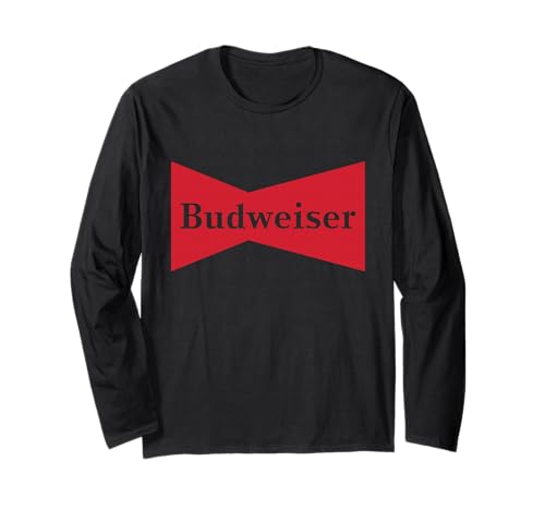 Budweiser Vintage Bowtie Long Sleeve Shirt Long Sleeve T-Shirt