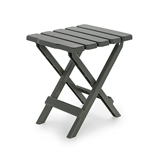Camco Adirondack Mesa Lateral Plegable de Plástico, Color Sage, Pack de 2, Modelo 51880 miniatura 3