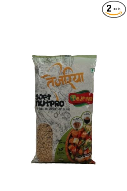 Soft NUTPRO Soya Granules: enjoy soya tikki, soya bhurji or samosa/pakoda filling