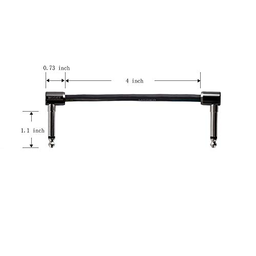 Image of MOOER Guitar Pedalboard 6 inch Patch Cable 3Pack