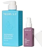 Medix 5.5 Niacinamide Nourishing Cream + 20% Vitamin F Hydrating Body Serum Set