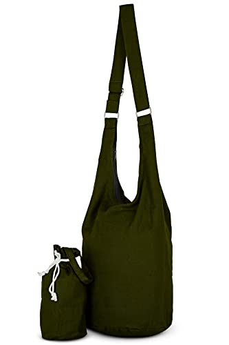 Image of Crossbody Bags For Women Crossbody Purse Hobo Bags With Zipper And Small Sack Bag