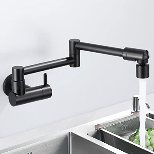 Robinet de cuisine mural d'eau froide seule pour évier compact