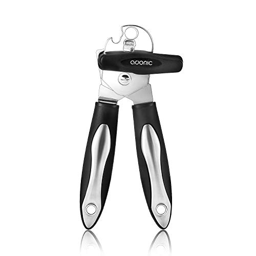 Can Opener, Adoric Life 3-IN-1 Manual Can Opener, Stainless Steel Kitchen Bottle Opener