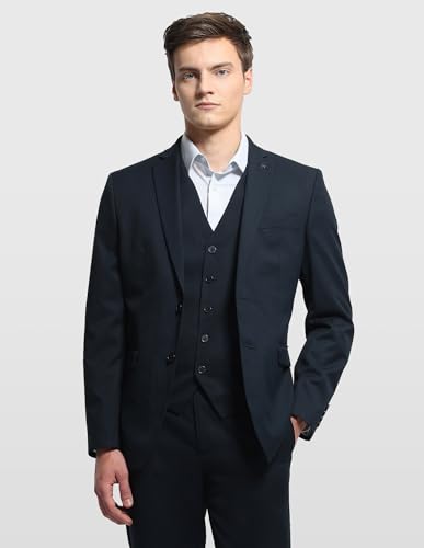 Image of Arrow Men's Dobby Three piece Suit