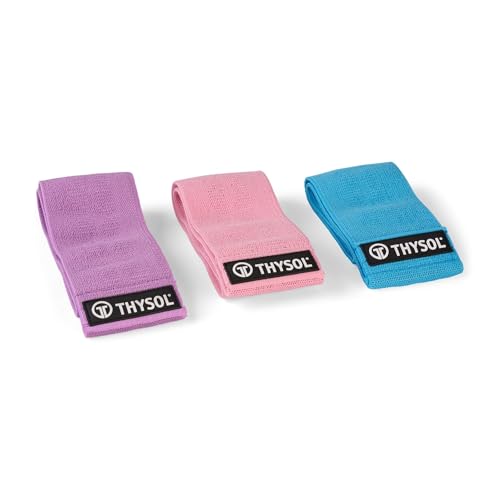 Booty Bands | Set of 3 | Non-Slip Fabric Resistance Bands For Butt, Glutes and Legs | At Home Workout Workout Equipment For Women | Excercise Band Set | Pilates Bands | Glute Loops For Women