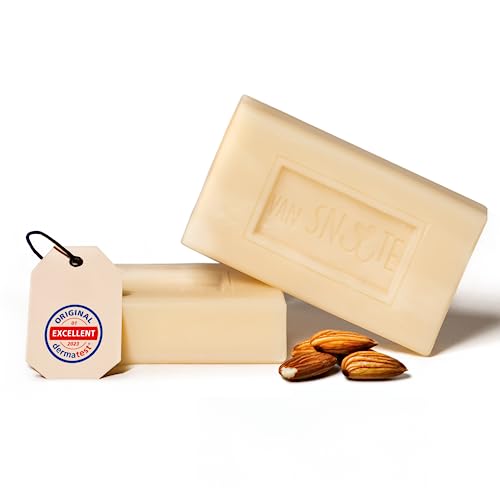 Van Snuute Fellseife 100g - Sanftes Hundeshampoo & Katzenshampoo mit Mandelöl - Allergenfreies Parfum, pH-Neutral & umweltfreundlich - Für weiches und geschmeidiges Fell - Kompostierbare Verpackung