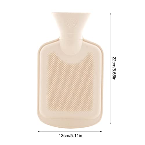 Mini garrafa de água quente dos desenhos animados,500 ML Aquecedor de Mãos com Capa de Padrão de Ren