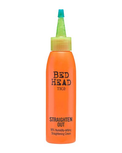 TIGI Bed Head Straighten Out 98% Humidity Defying Straightening Cream for Unisex, 4 Ounce
