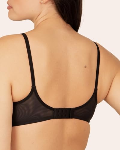 Image of Smart & Sexy Women's Sheer Mesh Demi Underwire Bra - See Through Bras