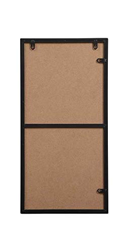 Amazon.co.jp: Elegant Decor メタルフレーム 長方形ミラー 14x28