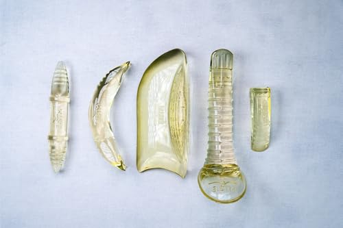 EISTM 5-Piece Golden Glow Yellow Therapy Tool Set Muscle Scraping & Massage Tools for Physical Therapy, Gua Sha, Myofascial Release – Golden Yellow with Black Carrying Case