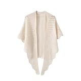 Poncho tendance moderne à usages multiples : le châle en tricot pour femme, se blottissant dans un environnement décontracté et chaleureux avec la cape poncho à la mode, idéale portée comme pashmina, châle enveloppant, cardigan ouvert sur le devant, couverture portable, cape, écharpe d'hiver, manteaux pulls, hauts, va également bien avec les jeans, leggings, pulls et bottes de votre garde-robe pour créer un look attrayant cette saison.