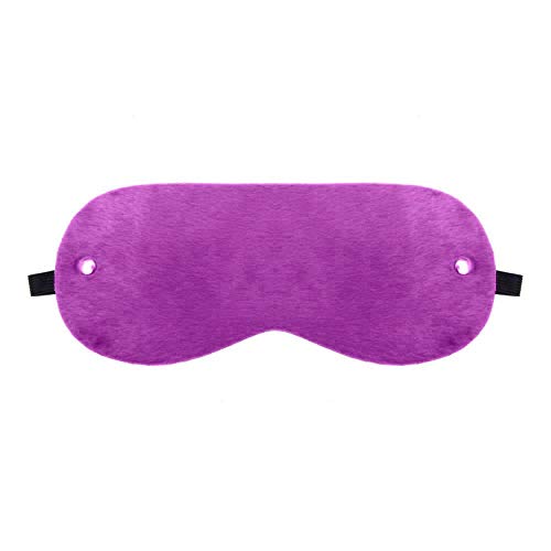 Venda Tapa Olhos Em Pelúcia Roxo