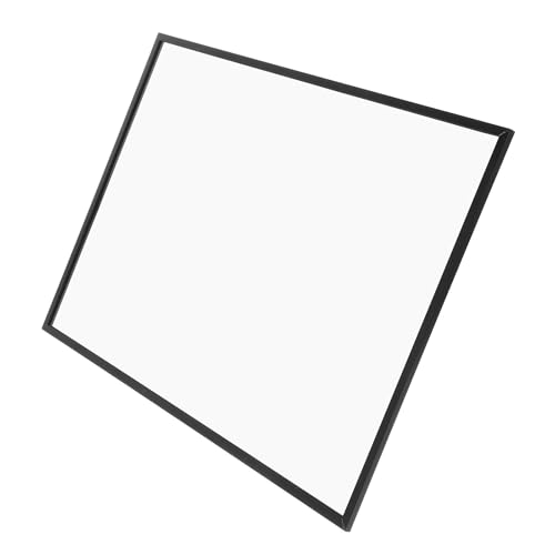 USHOBE Espejo para Zapaterías con Marco de Aluminio Espejo de Piso y Versátil con Alta Definición Diseño Elegante y Soporte Estable para Prueba de Calzado y Tocador