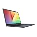 Produktbild ASUS VivoBook 14 X413JA-EB470 Full HD Notebook (Intel Core i5-1035G1, 8 GB RAM, 512 GB SSD, Intel UHD Graphics, Windows 10 Home) Schwarz, spanische QWERTY-Tastatur