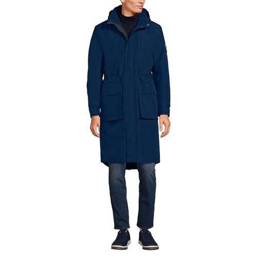 Lands' End Men's Squall Waterproof Insulated Winter Stadium Coat