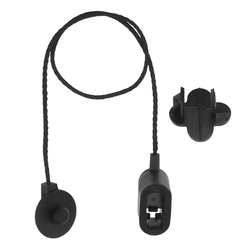 SG Store 1 Satz Hutablage Ersatzschnur 2423830 Kompatibel mit Ford Fiesta MK8 Benzin 2017–2021 Hinterer Hutablagengurt Schwarz