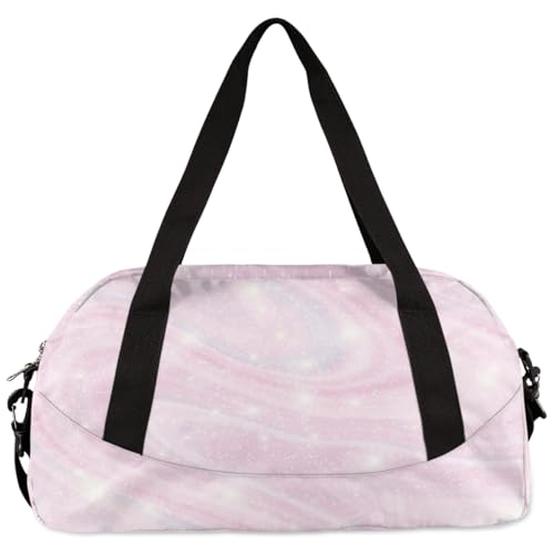 Personalized Duffle Dance Bag for Girls Customized Sport Gym Bag Kids Weekender Sleepover Travel Bag4