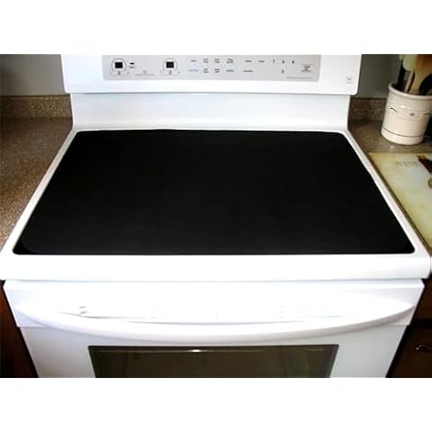 Custom-Sized Stove Mat Protector for Glass Cook Tops (When Burners not in use) Premium Felt Cover