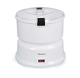 HomeTronix Electric 1kg Potato Automatic Peeler Machine - 6 Blades Peeler
