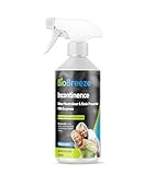 Biobreeze Incontinence Odour and Stain Preventer with Enzymes - Carpet Cleaner, Mattress & Upholstery Cleaner, Linen Fresh Super Strength 500ml Spray Freshener