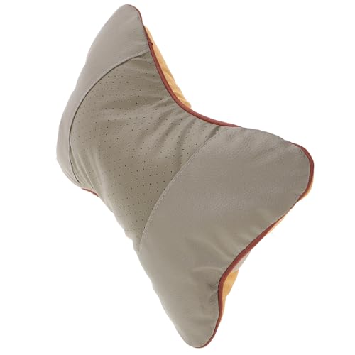 BRIGHTFUFU 車用首サポートクッション エラスティックコア採用 ネックピロー 通気性素材 長ドライブ疲労軽減 多機能クッション 汎用自動車対応