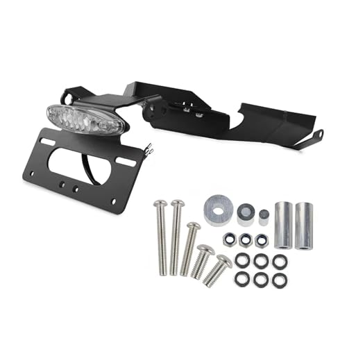 Support plaque d'immatriculation BMW F900R F900XR 2020-2024 avec kit de rangement arrière complet
