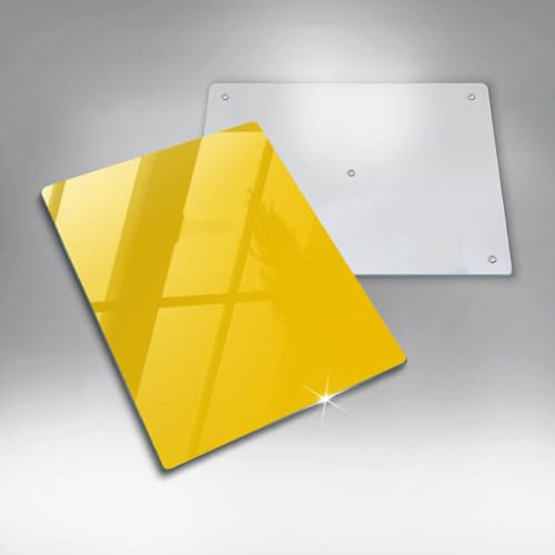 Plaque d'induction 40x52 cm jaune Wallfluent protection de cuisson - 6