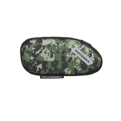 Image of ViaTerra Cycle Seatpost Bag | Carry Essentials | Under seat Storage | Secure mounting (Camo)