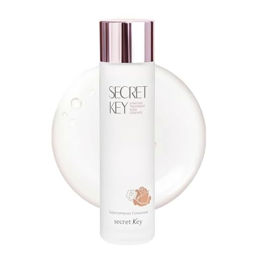 SECRET KEY Starting Treatment Essence Rose Edition 5.07 fl.oz. (150ml) - 94% Galactonyces Fermented Filtrate & Rose Flower Water, Anti-Wrikle & Moisturizing First Step Skin Care Essence, Paraben Free