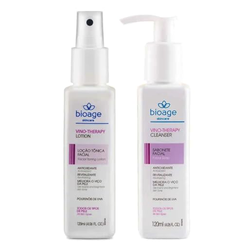 Sabonete e Loção Facial Vino-therapy Antienvelhecimento C BIOAGE
