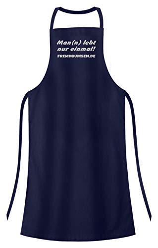 Tablier barbecue bleu taille unique : le cadeau idéal original - 2