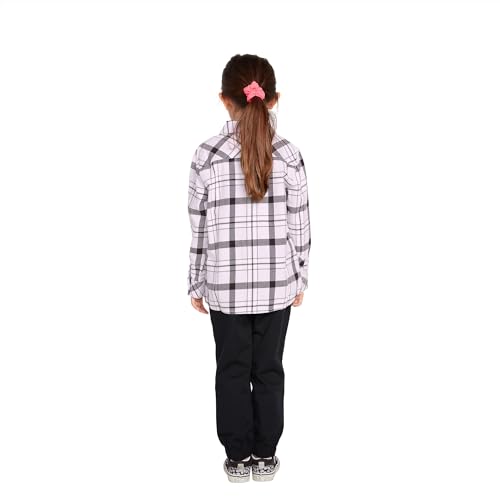 Image of Volcom Girls' Getting Rad Plaid Long Sleeve Flannel Shirt