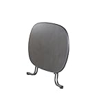 Sieger 252/G Boulevard-Klapptisch mit mecalit-Pro-Platte 140 x 90 cm, Stahlrohrgestell eisengrau, Tischplatte Schieferdekor anthrazit - 9
