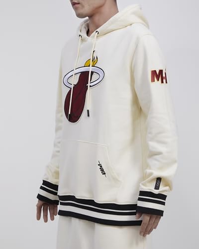 Image of Pro Standard Mens NBA Retro Classics Brushed Back French Terry Pull Over Hoodie