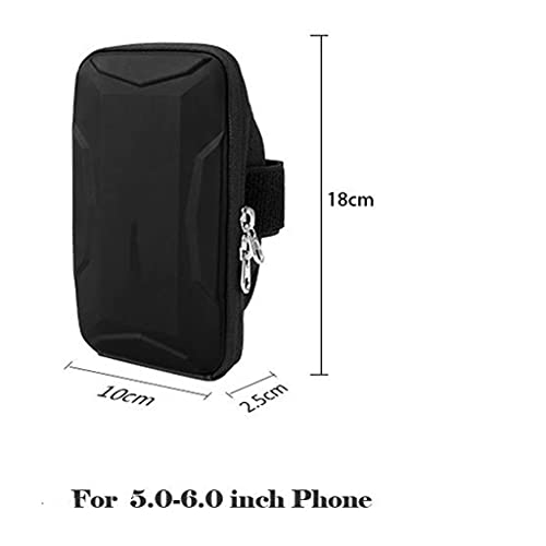 DZXCHM-Sports-Gym-Arm-Bag-Fitness-Running-Wrist-Wallet-Jogging-Phone-Holder-Purse-Armband-Cycling-Pouch-Accessories-Color-Black-Size-One-Size