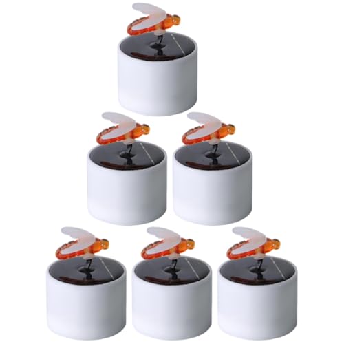 Bougies solaires LED abeille créant une ambiance magique pour vos tables de mariage et terrasses