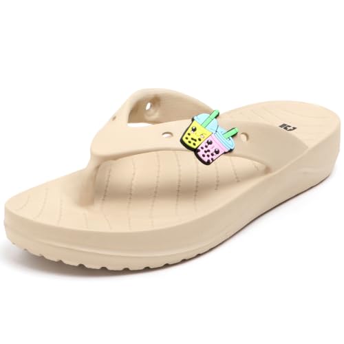 Image of DOCTOR HEALTH SUPER SOFT Ultra Soft Cushion Footbed Women Slipper | Comfortable Light Weight With Waterproof Slippers |Adult Flip Flops Mild Acupressure | Everyday Wear