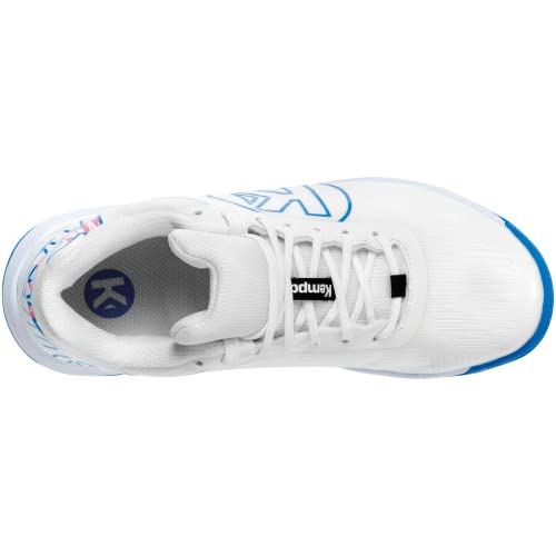 Foto von Kempa ATTACK 2.0 WOMEN Handball Sport-Schuhe Fitness Jogging Gym Lifestyle, weiß/fair blau, 38.5