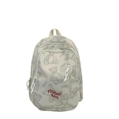 Mochila de gran capacidad para proteger tus libros de la lluvia con estilo casual 2